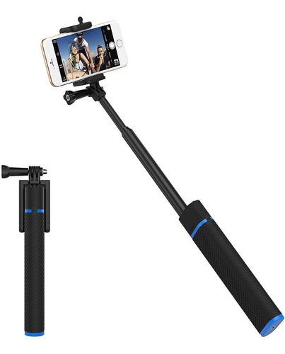 Palo De Selfie Extensible De Teléfono + Cargador Y Bluetooth