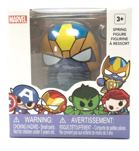 Figura Resorte - Oficial Marvel Comics - Varios Personajes