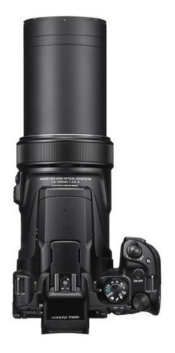  Nikon Coolpix P1000 compacta color  negro