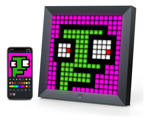 Cuadro Pixel Art Led Decorativo Gamer Control App -rgb