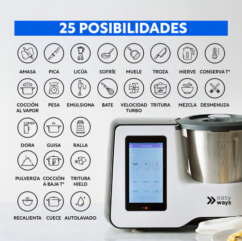Robot De Cocina Kitchen Connect Easyways