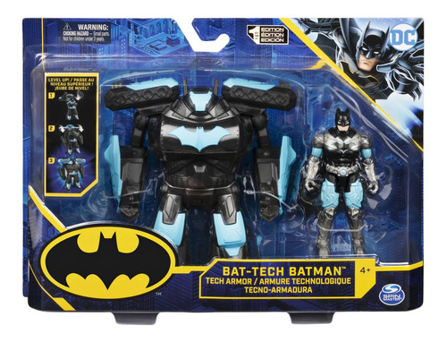 Figura Bat-tech Batman Con Tecno-armadura 1a Edición