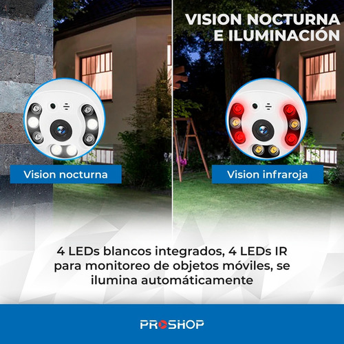 Camara Seguridad Inalambrica Ip Wifi P2p Motorizada Modelo Nuevo