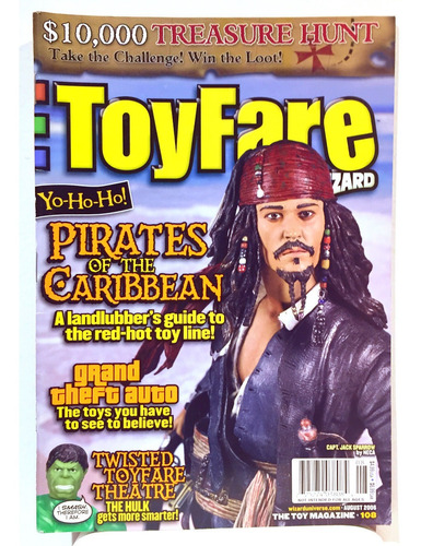 Revista Wizard Especial Toys Piratas Del Caribe 