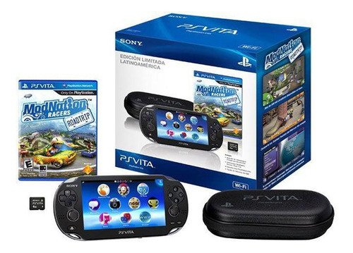 Playstation Psvita Console Portátil Sony Crystal Black