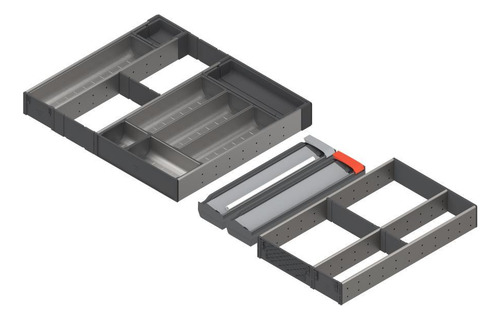 Separadores de cubiertos Blum Orga-line Zhi.437Ki4 y Zhi.437Ti5