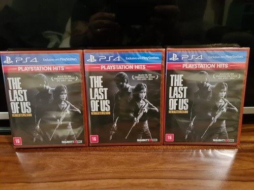 The Last Of Us Ps4 - Lacrado Mídia Física