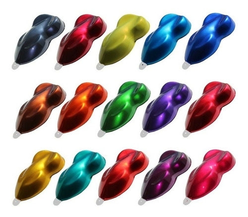Imagen 4 de 4 de Tinta Candy Concentrada Color Azul Claro X 150 Ml.