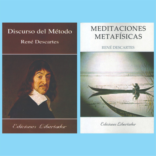 René Descartes Lote X 2 Libros Nuevos Meditaciones