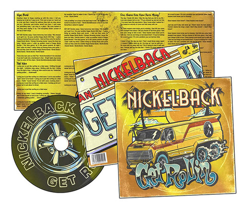 Nickelback Get Rollin' Deluxe Cd [importado]