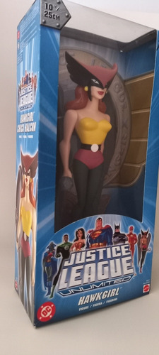 Figura Chica Mujer Halcón Liga De La Justicia Dc Mattel 