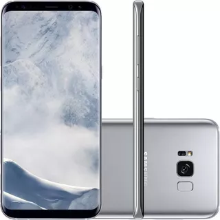 Celular Samsung Galaxy S8 64gb Burn In Prata 4gb 12mp Usado