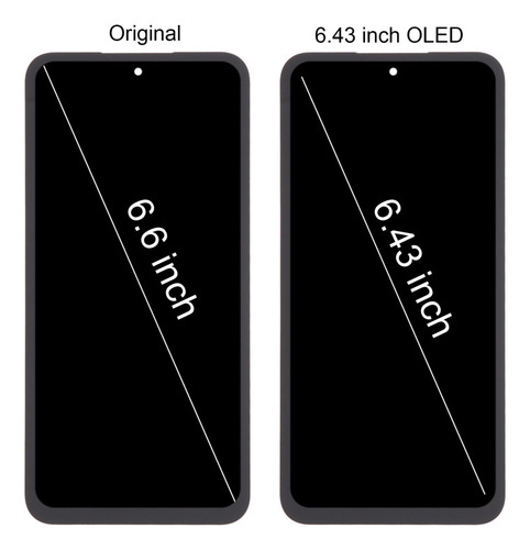 Sjp Pantalla Lcd Oled Azul Oscuro For Samsung Galaxy A55 De