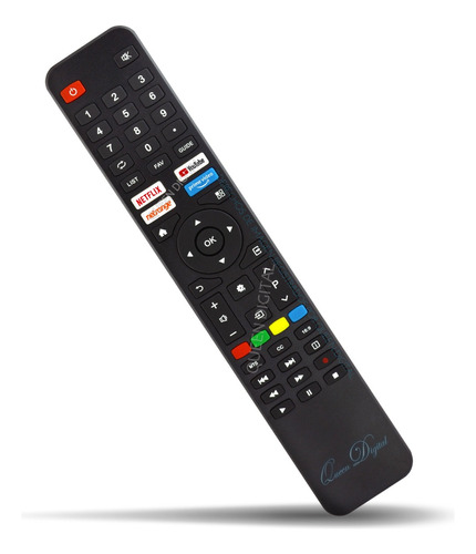 Control Remoto Para Enova Smart Tv Netrange Netflix Prime