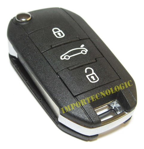 Carcasa Para Llave Control Alarma Citroen C4 Cactus 2021