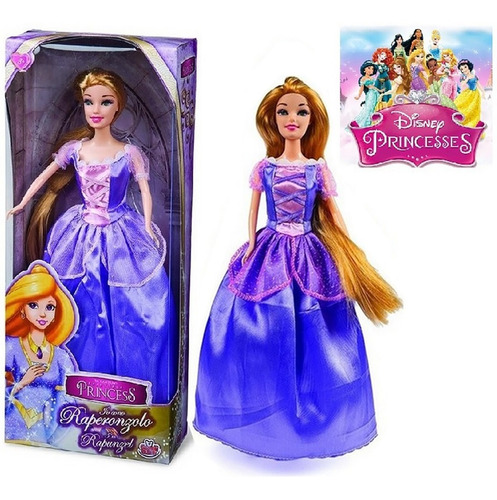 Imagen 6 de 8 de Muñeca Princesa Rapunzel Articulada Original 2902 Bigshop
