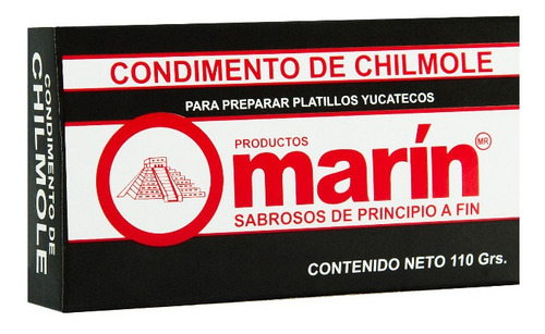 Condimento De Chilmole De 100 G