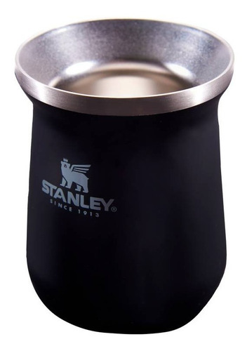 Mate Stanley Negro 236ml Termico Inox 30min Caliente 3h Frio