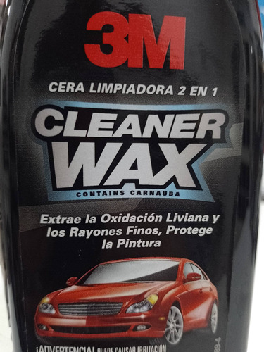 3m Cleaner Wax - Cera Limpiadora 2 En 1 - 39006 - 473ml