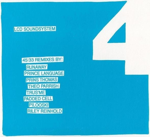 Lcd Soundsystem 45:33 Remixes Cd Importado