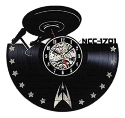 Reloj Corte Laser 0195 Star Trek Nave Espacial 