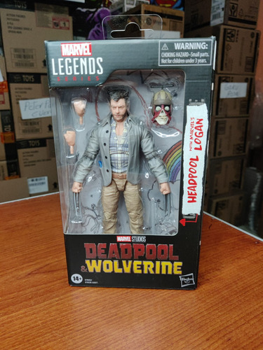 Deadpool & Wolverine Marvel Legends Headpool Logan Nuevo