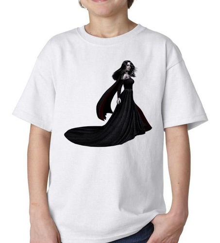 Remera De Niño Vampiro Woman Girl Oscuridad Sangre