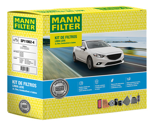 Kit De Filtro New Ka 1.5 Se Plus 2014 2015 2016 2017 2018