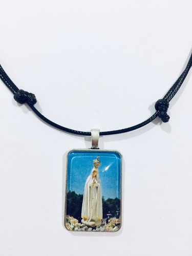 10 Collares De La Virgen De Fatima Ph24 ( 10 Piezas )