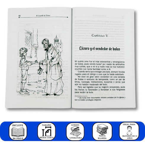 El Lazarillo De Tormes - Más Lectores - Delfín Editorial