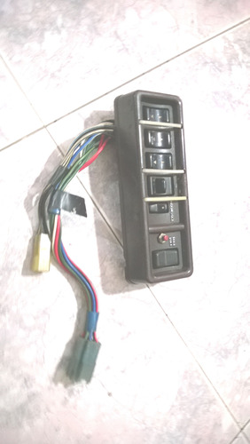 Botonera Control Vidrios Eléctricos, Toyota, Samurái 84