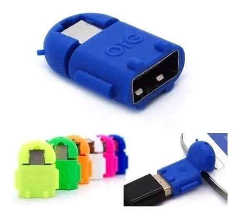 Cabo Adaptador Otg Micro Usb V8 Celular Android Robo Lelong