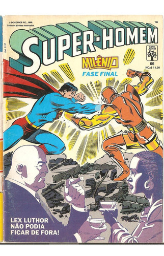 Hq Super-homem 1ª Série - N° 66 Abril