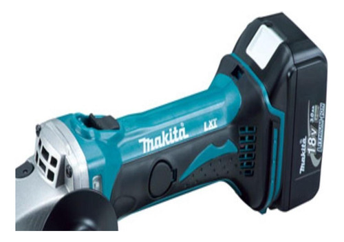 Esmerilhadeira Makita Angular 4.1/2'' 18v Com Kit Dga452rfe