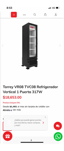 Enfriador Torrey