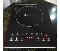 Comprar Hornillo eléctrico portátil de inducción Cooktop con temporizador, estufa táctil, 1 quemador, color negro, 220 V
