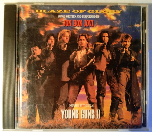 Cd Jon Bon Jovi Blaze Of Glory Young Guns 2 Soundtrack 1990