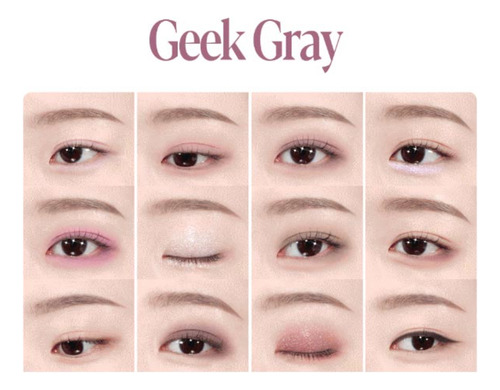 Espoir Eye Core Palette 9g #geek Gray - K Beauty