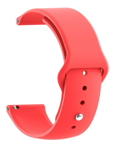 Pulseira De Silicone Esportiva Colorida Para Amazfit Gtr 4 Cor Vermelho