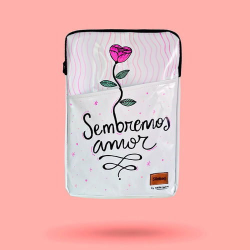 Imagen 3 de 10 de Funda Portanotebook 17 Impermeable Ecológica Reforzada