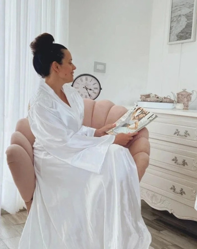 Sillon Petalo Ostra Manicuria Estetica Rosa Oscuro Pétalo