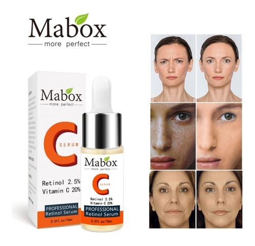 Serum Retinol  2.5 %  Mabox -vitamina C 20% 15 Ml