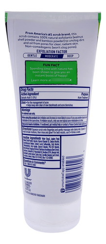 Exfoliante St. Ives Control De Acné Para Rostro Verde