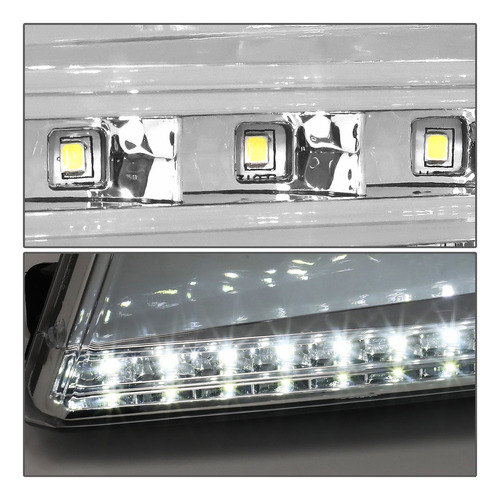 Faros Delanteros Par Led Lincoln Mark Lt 2006 2007 2008