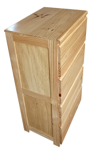Comoda Alta,madera Pino,modelo A-60