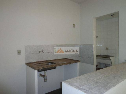 Kitnet Com 1 Dormitório Para Alugar, 31 M² Por R$ 500,00/mês - Centro - Ribeirão Preto/sp - Kn0005