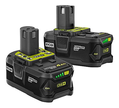 Batería Ryobi De 18 Voltios One+ De Iones De Litio Y 4.0 Ah 