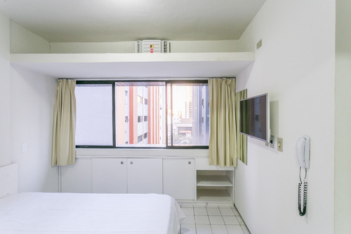 Imagem 12 de 14 de Apartamento 205, 5º Pav., Mobiliado Em Bem Pertinho Da Praia