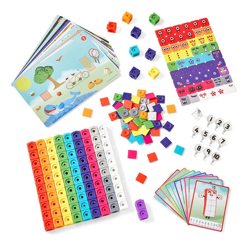 Blocos De Construção Hand2mind Mathlink Cubes Numberblocks 1