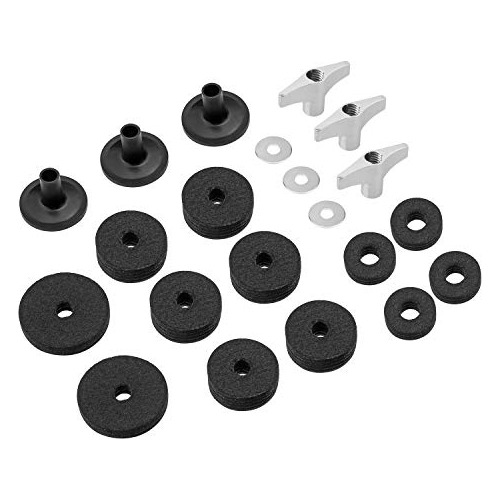 21 Pieces Cymbal   Accessories Cymbal Stand Sleeves Cym...